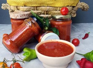 Foto de Molho de Tomate, em conserva!