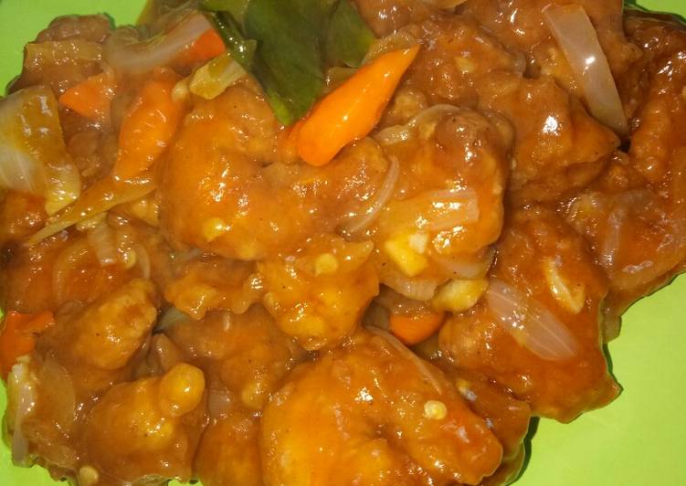 Bagaimana Menyiapkan Udang tepung asam pedas yang Sempurna