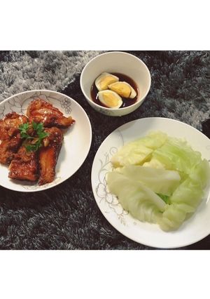 Hình của món Cá vược sốt chua ngọt.