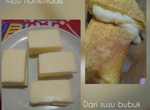 Foto resep Keju homemade dari susu bubuk