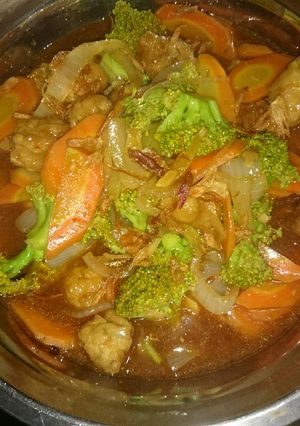Foto resep Bakso tenggiri sweet & sour