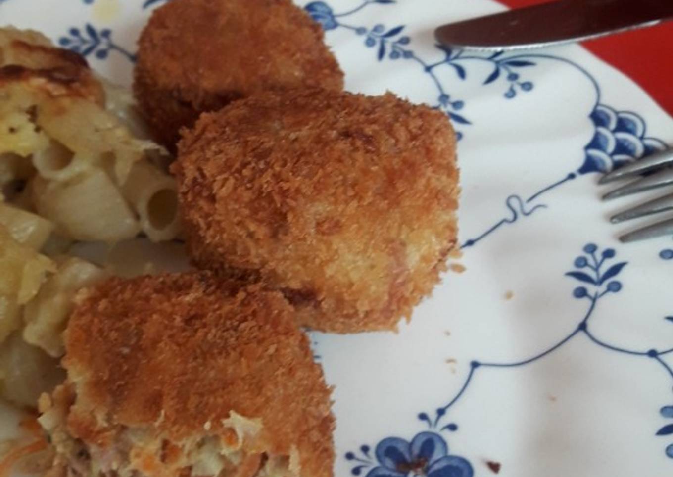 Albóndigas de atún en panko