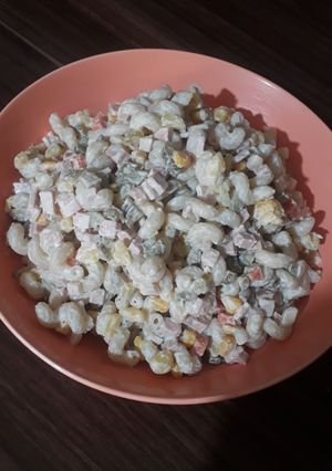 عکسی از دستور سالاد ماکارونی