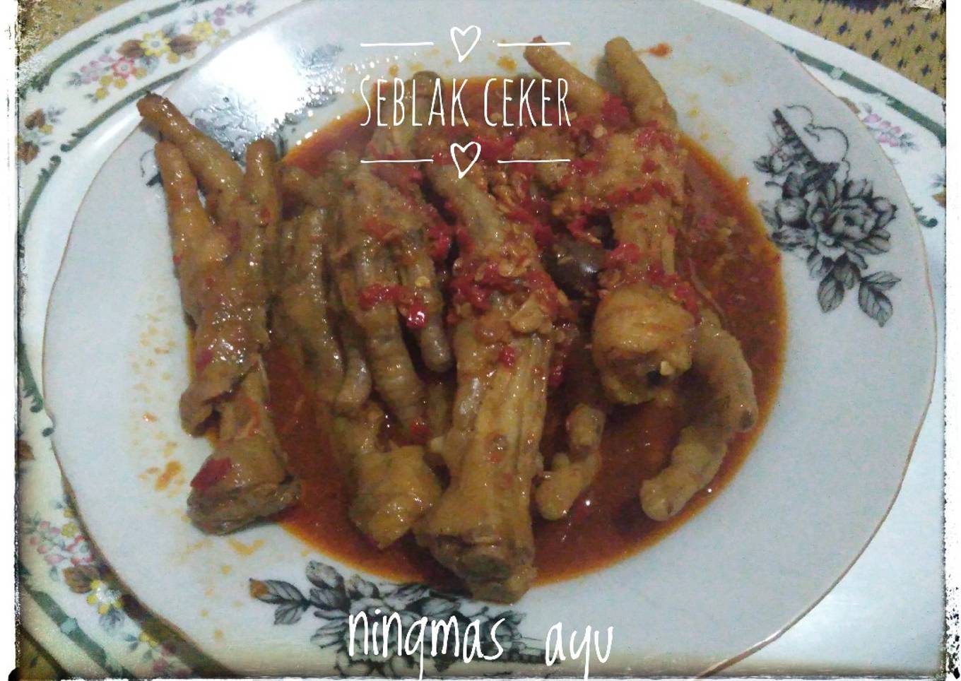 Seblak Ceker