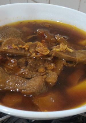 Foto resep Semur Lidah Sapi #terimakasihguru #gurukuidolaku