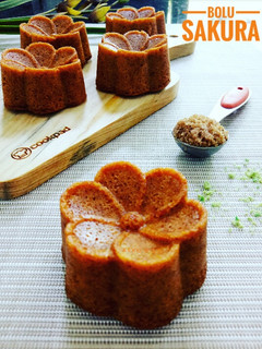 Foto resep Bolu Sakura Kukus