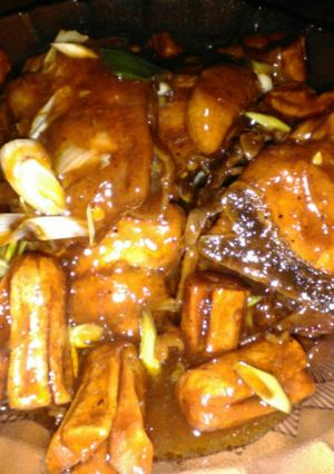 Foto resep Ayam goreng bumbu BBQ
