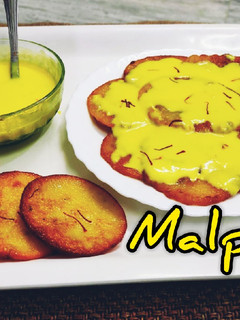 रबड़ी मालपुआ (rabdi malpua recipe in Hindi) रेसिपी मुख्य फोटो