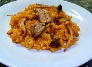 Foto principal de Paella de setas y foie