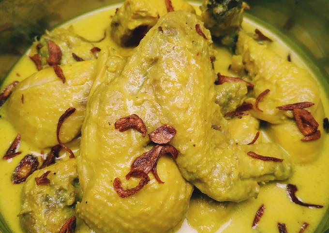 Anti Ribet, Buat Opor Ayam Kuning (Pakai Kunyit Bakar) Untuk Jualan