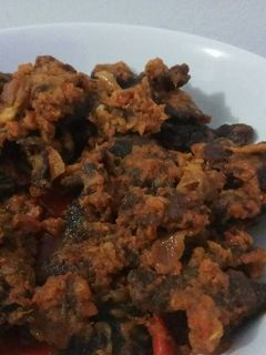 Foto resep 8. Dendeng balado kering simpel kriuk kriuk