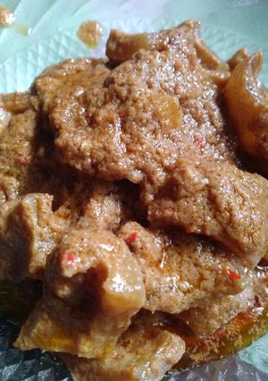 Foto resep Kikil Bumbu Kacang pedas