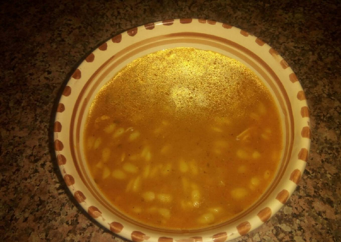 Soupe d'orzo