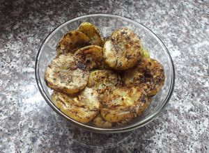Una foto de Pepino a la plancha