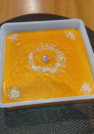عکسی از دستور دسر کدو حلوایی (فرنی کدو حلوایی)