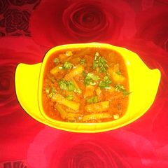 A picture of Gobhi ke danthal ki sabzi.