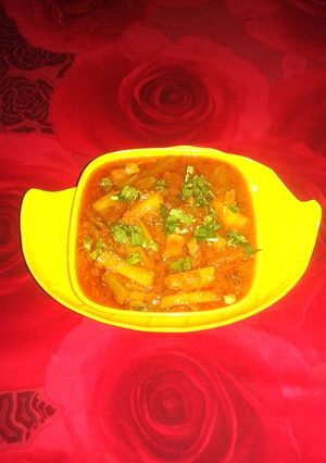 A picture of Gobhi ke danthal ki sabzi.