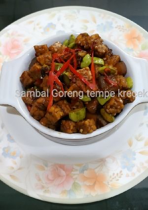 Foto resep Sambal Goreng tempe krecek pete