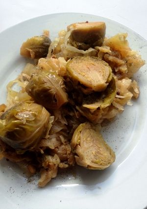 A picture of Cabbage & Brussels Sprouts.