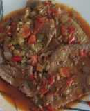 Filetes de ternera guisados