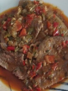 Una foto de Filetes de ternera guisados