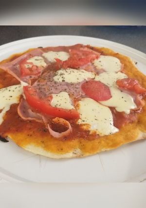 Una foto de Pizzas caseras😋