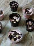 স্ট্রবেরি ম্যুস ইন চকলেট কাপ(strawberry moose in chocolate cup recipe in Bengali)