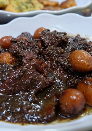Foto resep Semur Daging Telur Puyuh