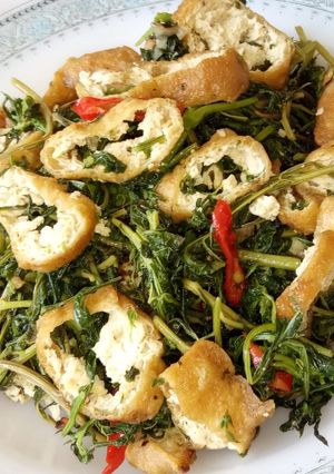 Foto resep Tumis Tahu Daun Kenikir