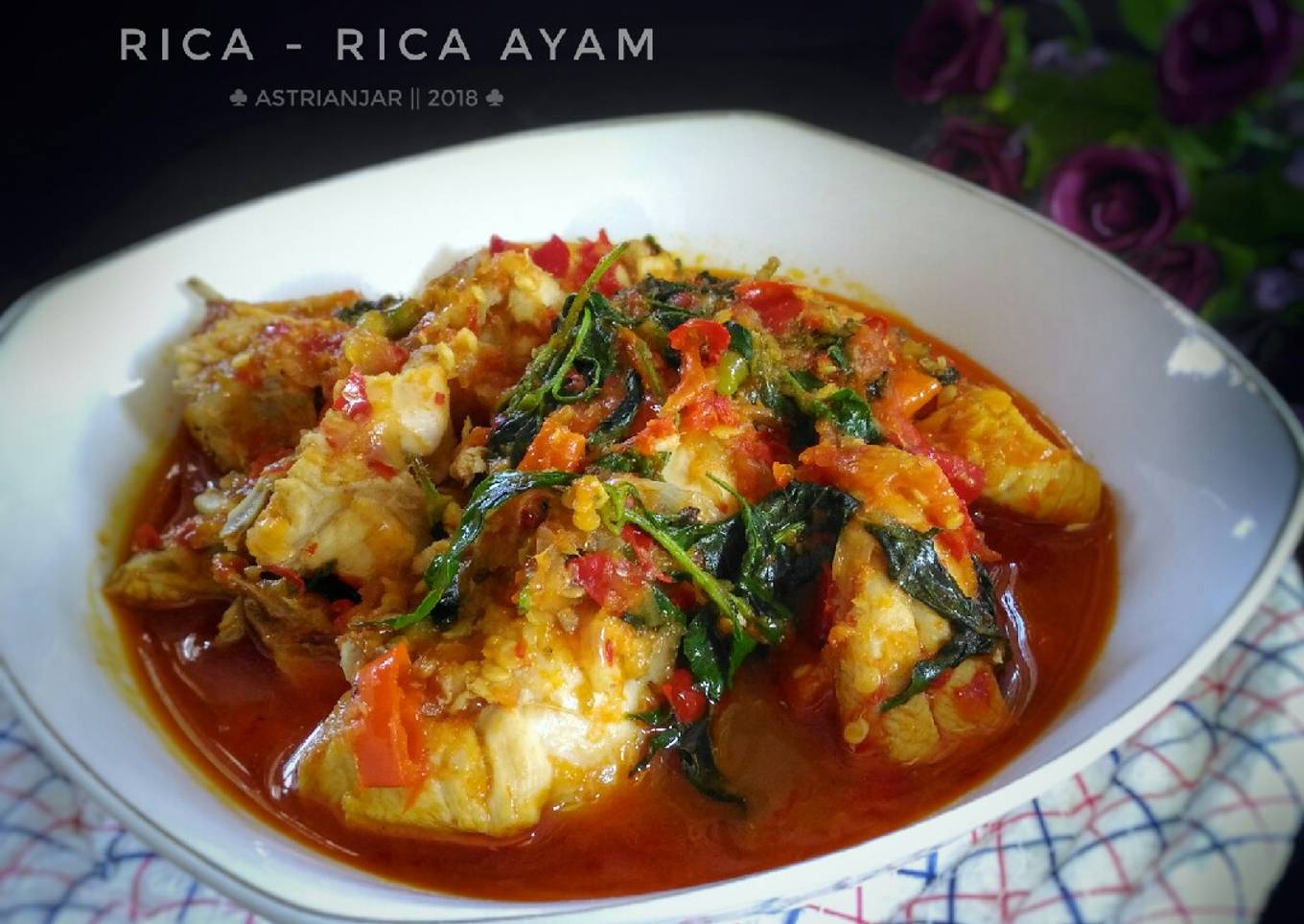 4. Rica-rica Ayam