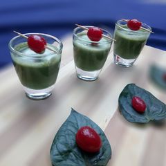 A picture of Paan shots.