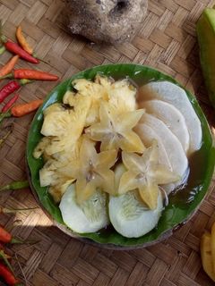 Foto resep Rujak kuah pindang khas Bali