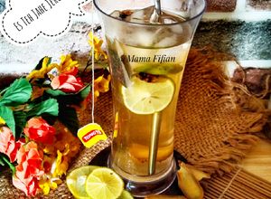 Foto resep Es Teh Jahe Jeruk Nipis