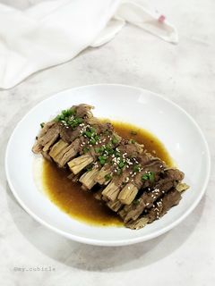 Foto resep Enoki Beef Roll