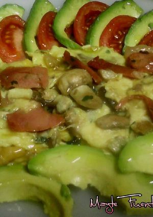 Foto principal de Tortilla francesa con champiñón y jamón ibérico