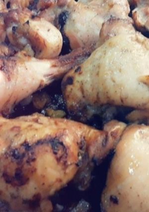 صورة لوصفة صينية دجاج محمر بالفرن😋