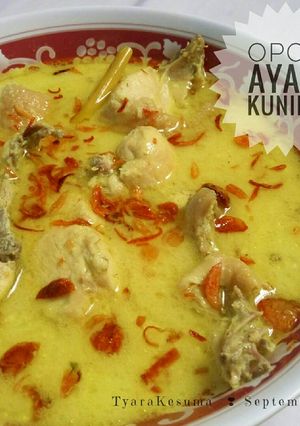 Foto resep Opor ayam kuning