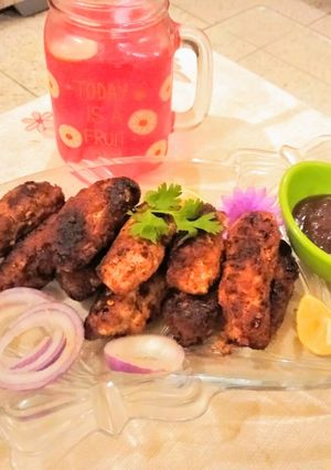 A picture of Seekh Kabab.