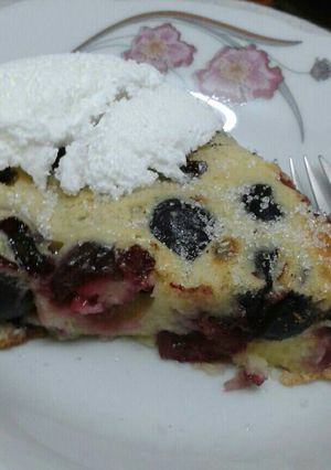 A picture of Cherry Clafoutis.
