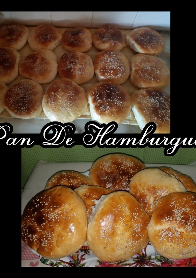 Una foto de Pan de hamburguesa súper esponjosos!!