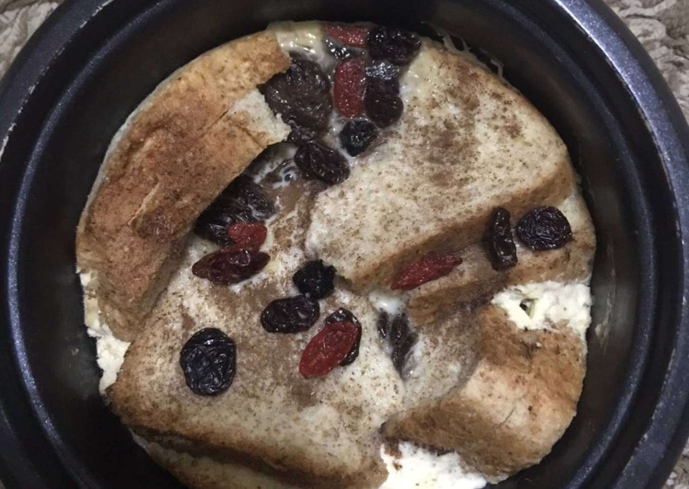 Puding Roti Gandum Manis