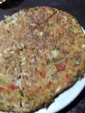 Tortilla con sobras, sin huevo