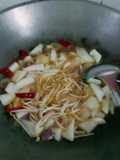 Sayur timun tumis
