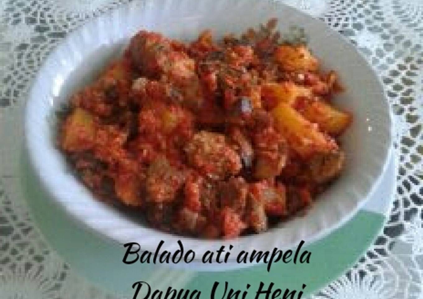 Resep Balado ati ampela 🐓 yang Bisa Manjain Lidah