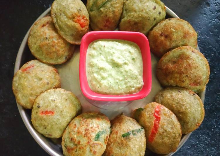 Easiest Way to Prepare Speedy Green gram paniyaram/appam