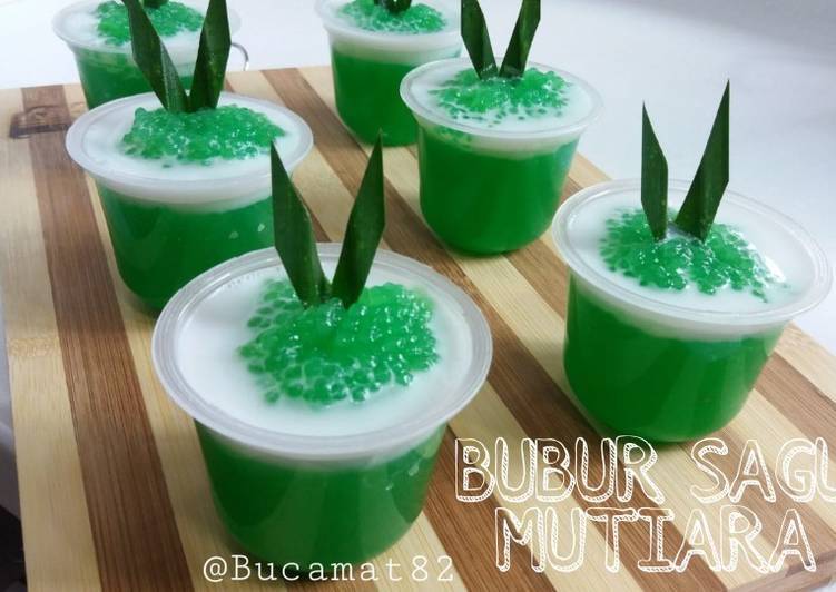 "bubur sagu mutiara"