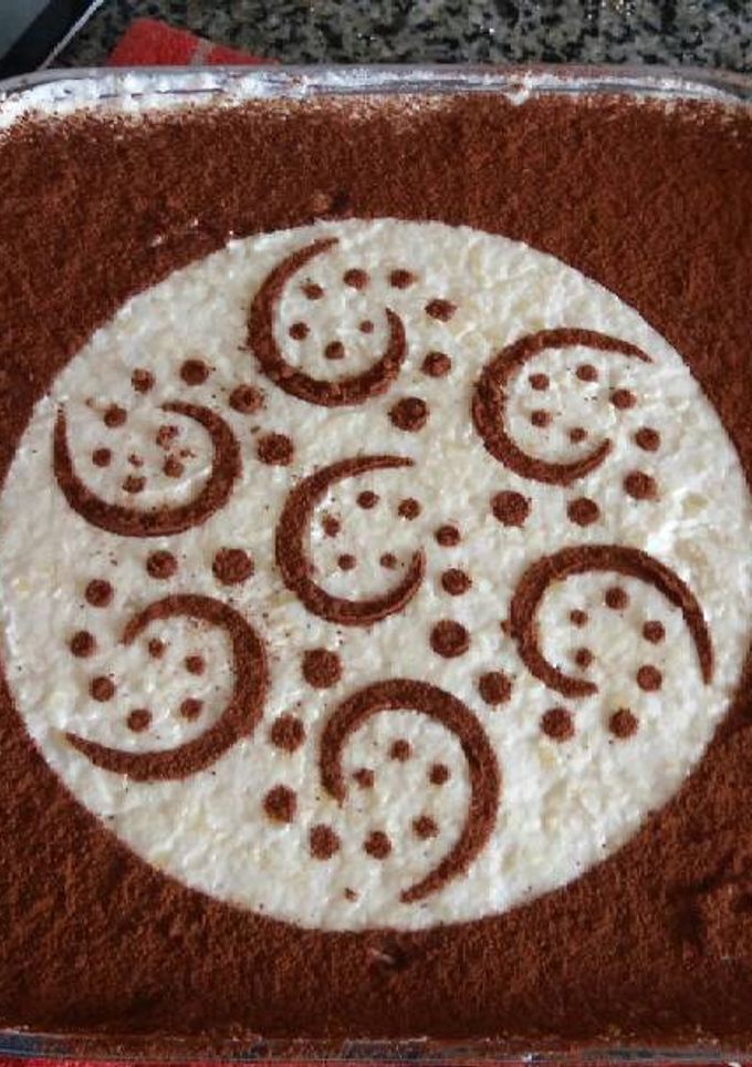 Una foto de Tarta de Piña y galletas
