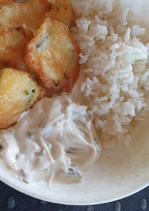 Joghurtos cukkini, rizzsel tzazikivel🤗💚 recept fotója