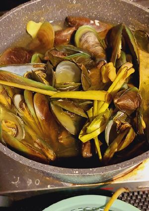 Foto resep Kerang ijo rebus simple