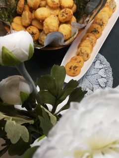 Sajtos-túrós pogácsa, gluténmentesen recept fotója